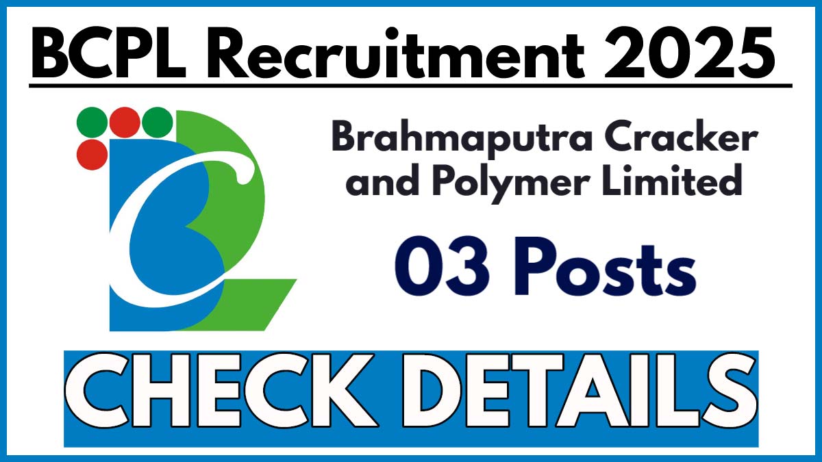 BCPL Officer Recruitment 2025, Apply Now for Laboratory and Hindi Officer Posts