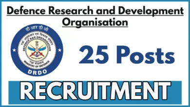 DRDO Recruitment 2025 PDF Notification OUT, Check Post Details and Eligibility Here