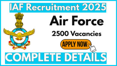 Air Force Agniveer Notification 2025, Last Date Extended, Apply Soon