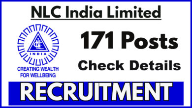 NLC Recruitment 2025 PDF Notification, Apply Now for 171 Posts