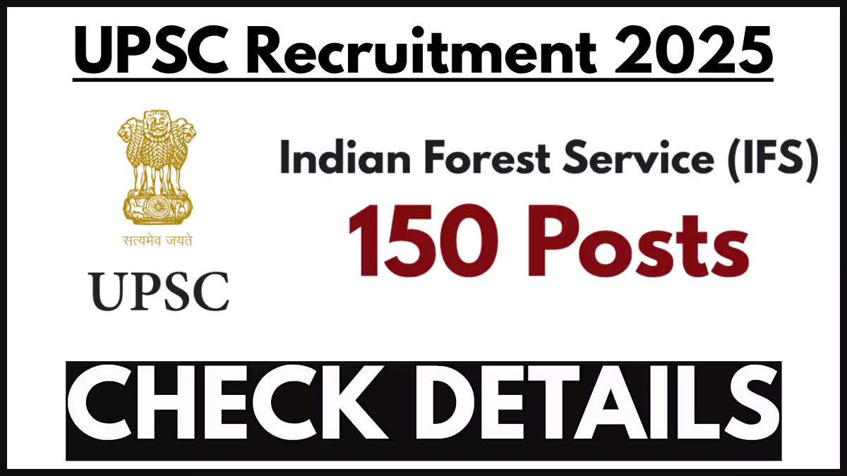 UPSC Forest Service Exam Notification 2025 Out At upsc.gov.in, Check Details And Direct Link To Apply