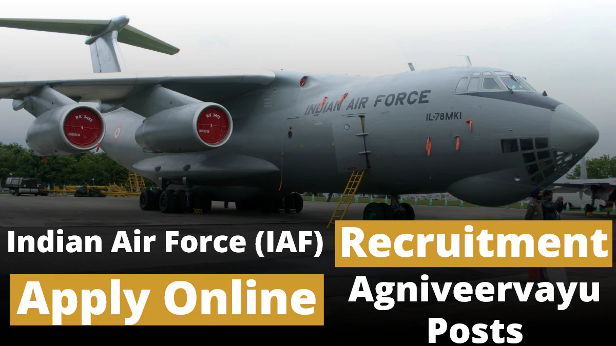 Air Force Agniveervayu Recruitment 2025: Apply Online