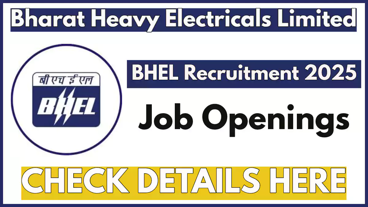 BHEL CMP Specialist Recruitment 2025: 2 Posts – Walk-In Interview on February 20