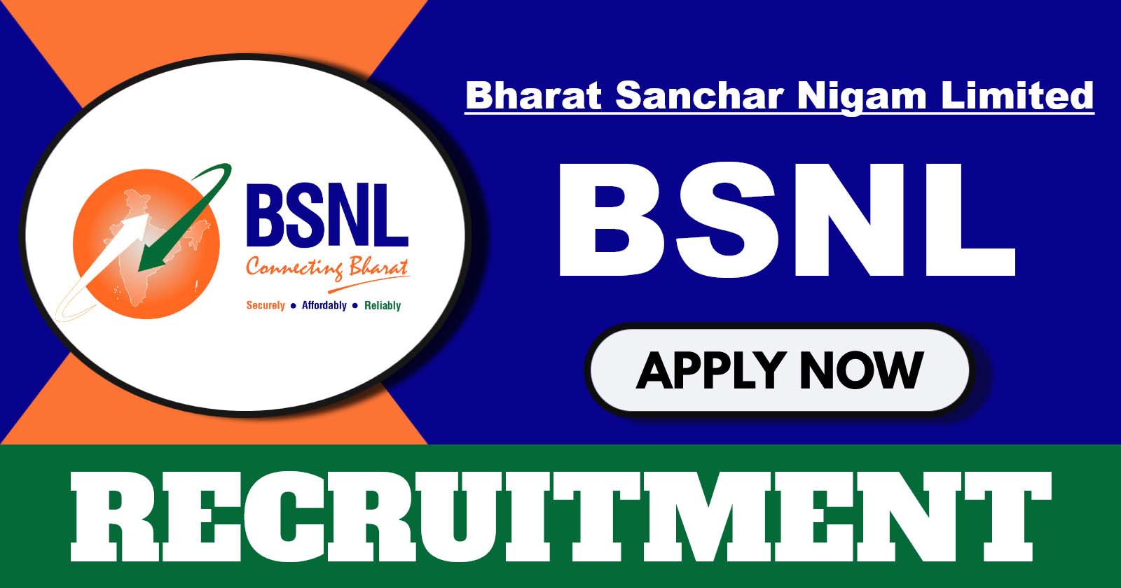 BSNL Recruitment 2025 Notification PDF: Apply for various Vacancies