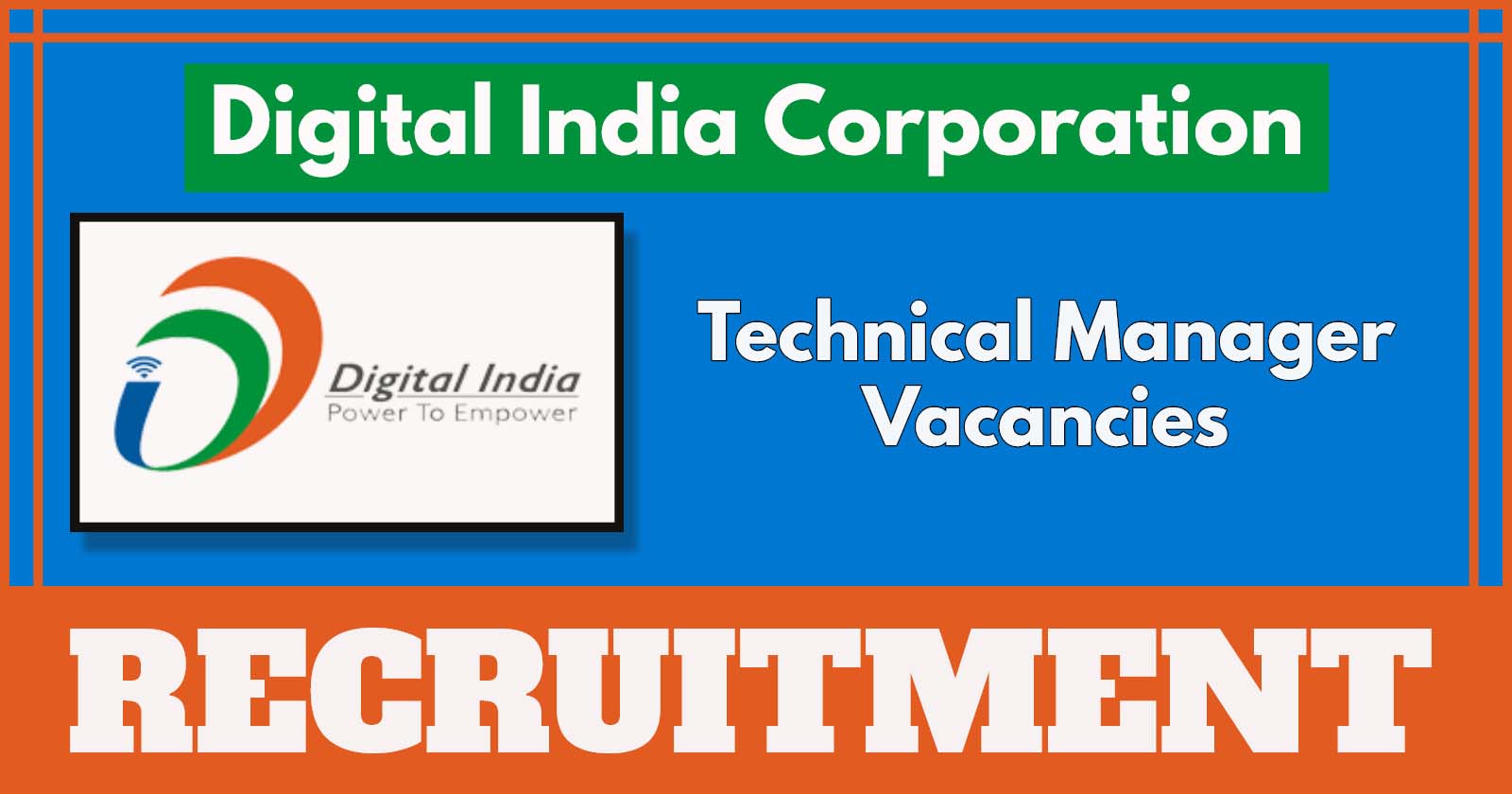 Digital India Bhashini DIBD Technical Manager Recruitment 2025 – Apply for 5 Posts