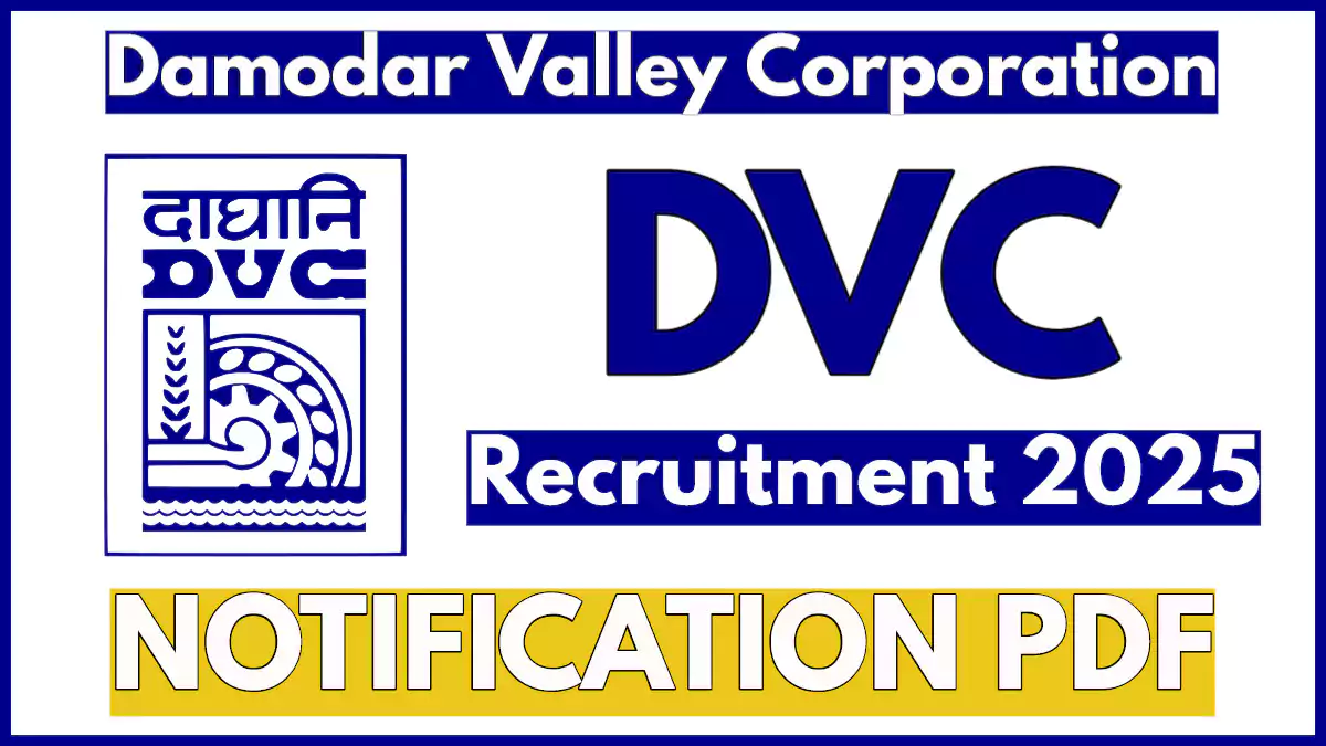 DVC Recruitment 2025, Apply Online for Associate Consultant (Rail Controller) Posts