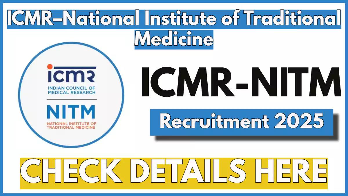 NITM Consultant & Project Consultant Recruitment 2025: Apply by 12th February