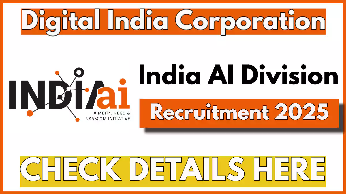 India AI Recruitment 2025 Notification, Apply for Manager (General Administration) Post