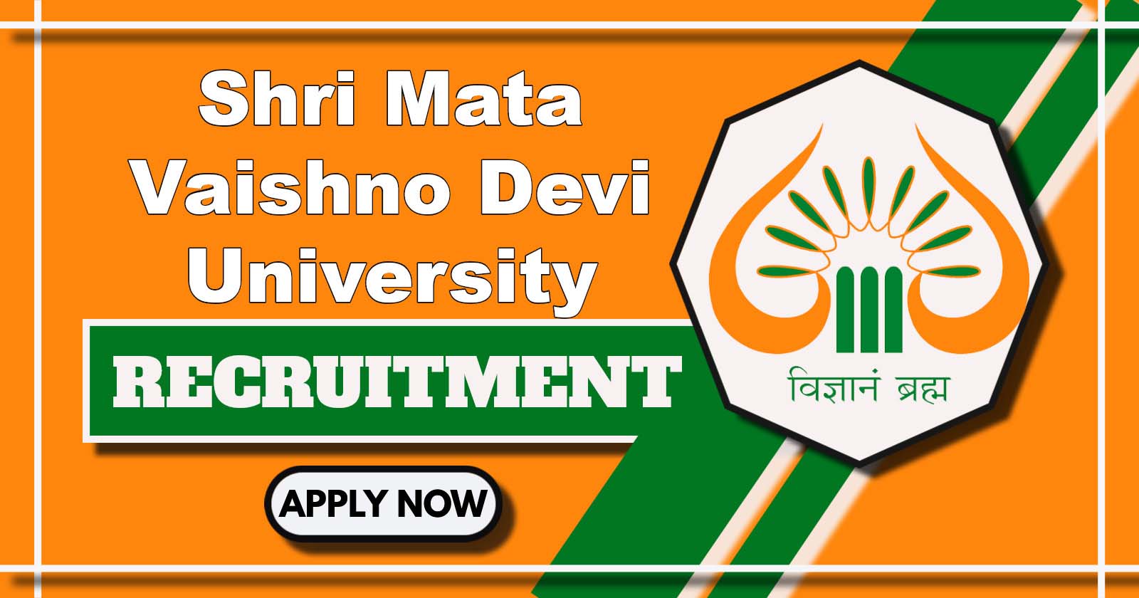 SMVDU Project Assistant Recruitment 2025 Notification