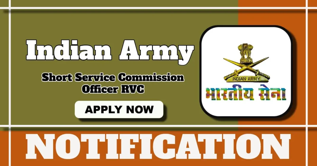 Indian Army Notification Out for SSC in Remount Veterinary Corps 2025 – Apply by 26 May