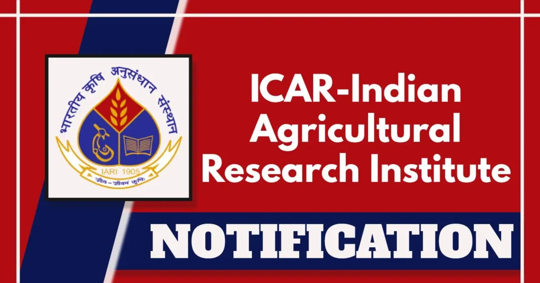 IARI Delhi Jobs 2025: Online Interview for 10 Young Professional, Project Associate & SRF Posts