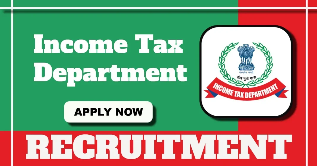 Income Tax Data Processing Assistant Vacancies 2025 Notification Out for 08 Posts