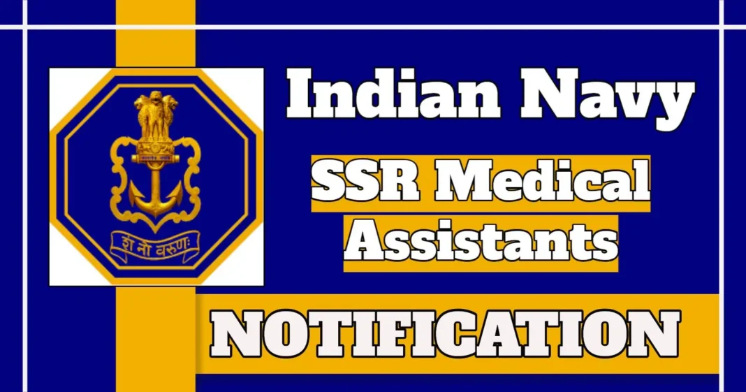 Indian Navy Notification 2025 Out for SSR Medical Assistant Posts, Apply Online Before 16 April