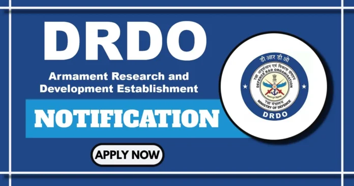 DRDO ARDE Notification 2025 Out for 50 Graduate and Diploma Apprentice Posts
