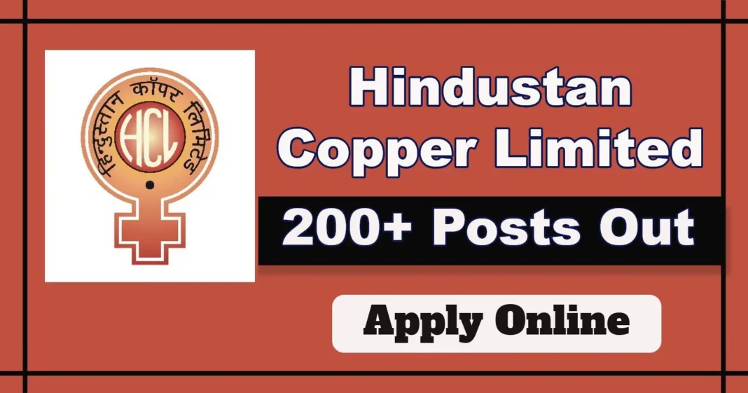 Hindustan Copper Limited Apprenticeship 2025 – Apply Online for 209 Posts