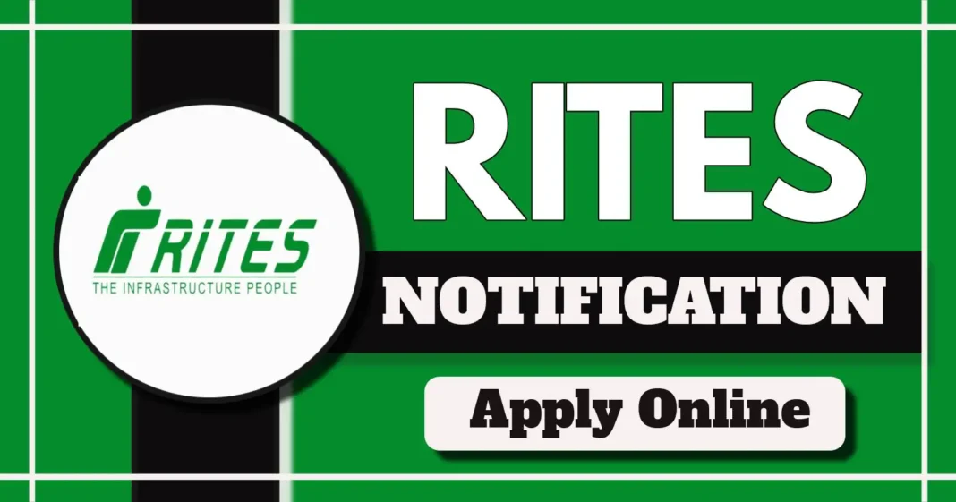 RITES invites Online Applications for Field Engineer Posts in Western Region Projects
