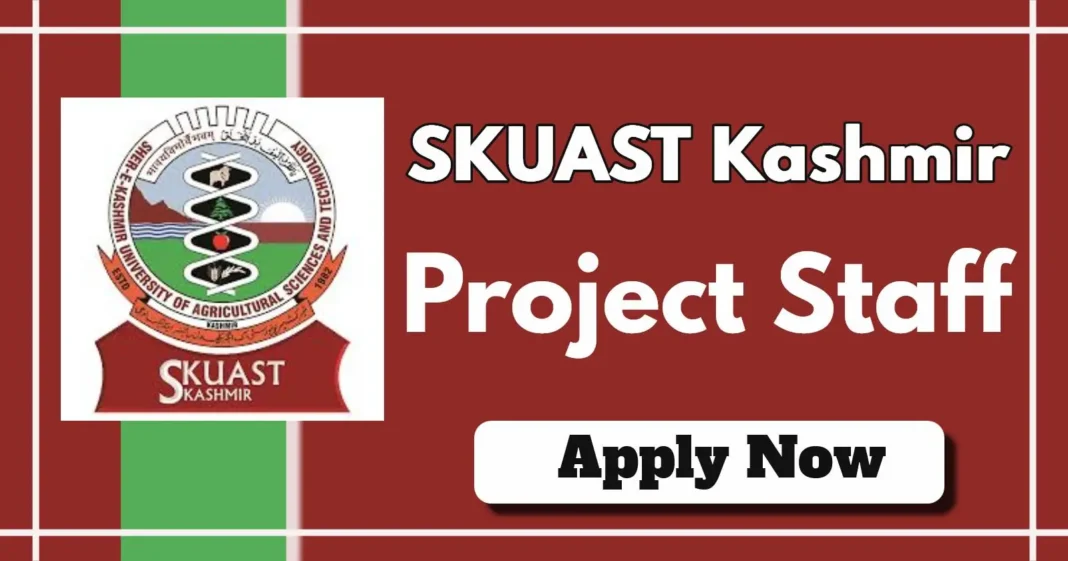SKUAST Kashmir JRF and Project Assistant Posts Announced for Sericulture Research Project