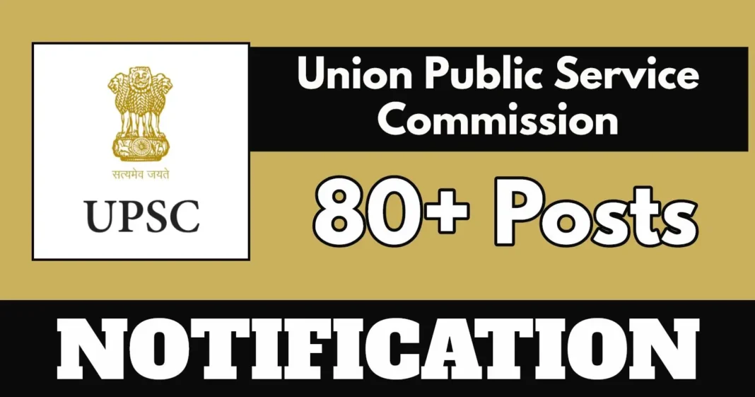 84 Assistant Mining Engineer, Training Officer and Other Posts at UPSC – Notification Out