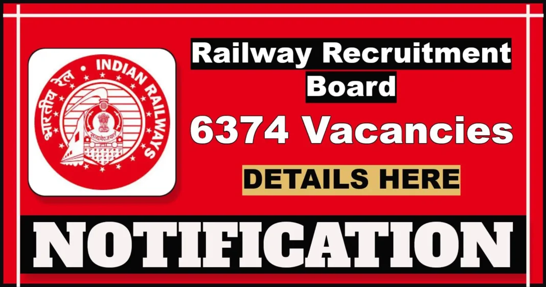 RRB Technician Notification 2025 Out for 6374 Vacancies – Check Zone-Wise Details