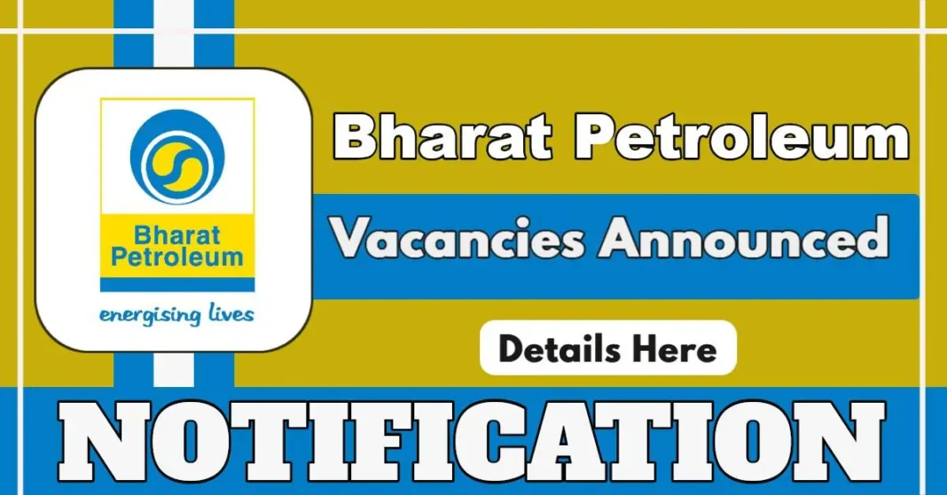 Bharat Petroleum BPCL Online Application Open for Consultant Posts, Details Here
