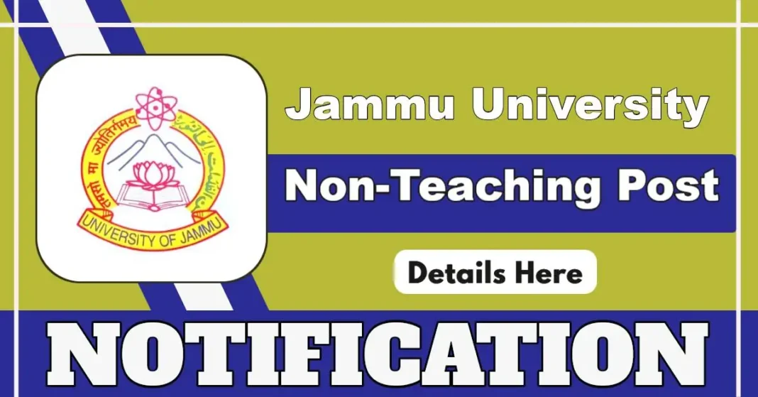 University of Jammu Invites Applications for Electrician Post on Contract Basis, Apply Now