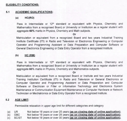 BSF Head Constable Recruitment 2025: Apply Online for 1121 HC (RO/RM) Posts from August 24