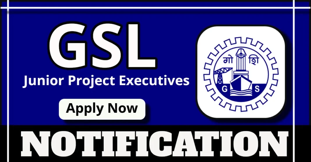 GSL Junior Project Executive Recruitment 2025