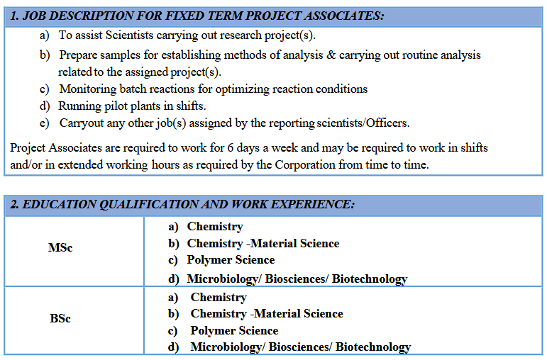 HP Green R&D Centre Bengaluru Fixed Term Project Associates (FTPA) 2025 Notification, Apply Online