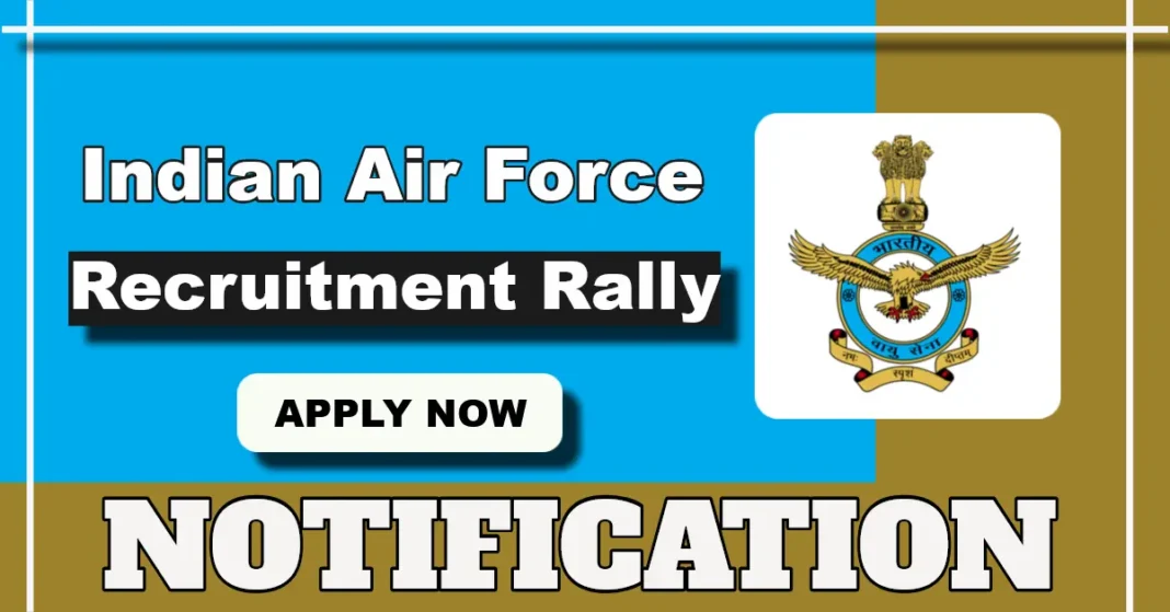 Indian Air Force Recruitment Rally for J&K, Ladakh and Punjab from 27 August to 6 September 2025