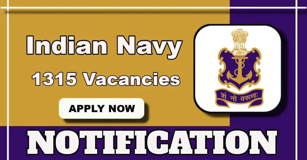 Indian Navy Notification Out for 1315 Tradesman Skilled Apprentice Posts Across Various Trades