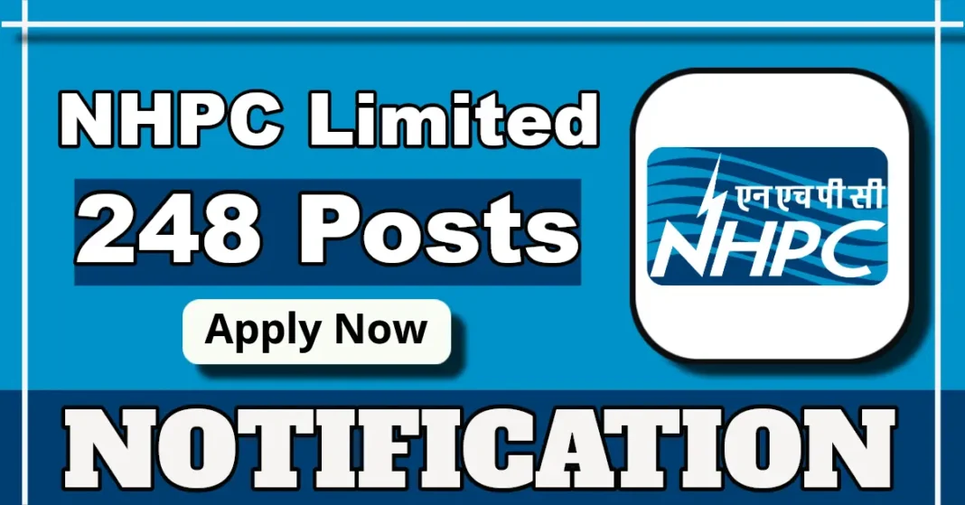 NHPC Non-Executive Recruitment 2025 – Apply Online for 248 Junior Engineer, Supervisor and Other Posts