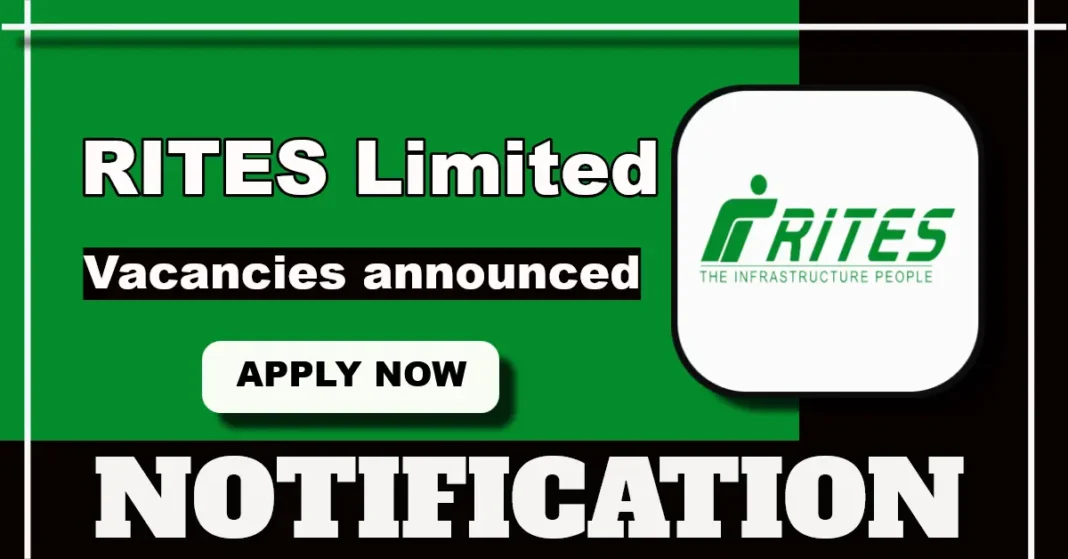 RITES Technical Assistant Posts 2025 Notification Out for 19 Vacancies