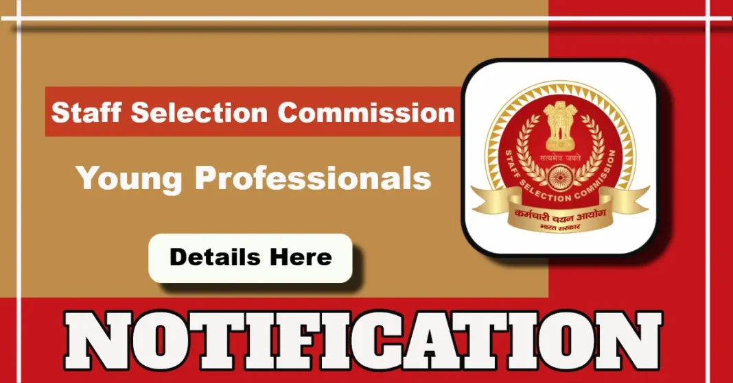 SSC Young Professional Posts