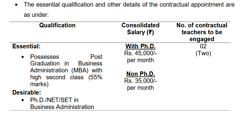 SKUAST Jmmu Teacher post vacancy