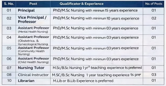 Noora Institute of nursing job vacancies 2026 1